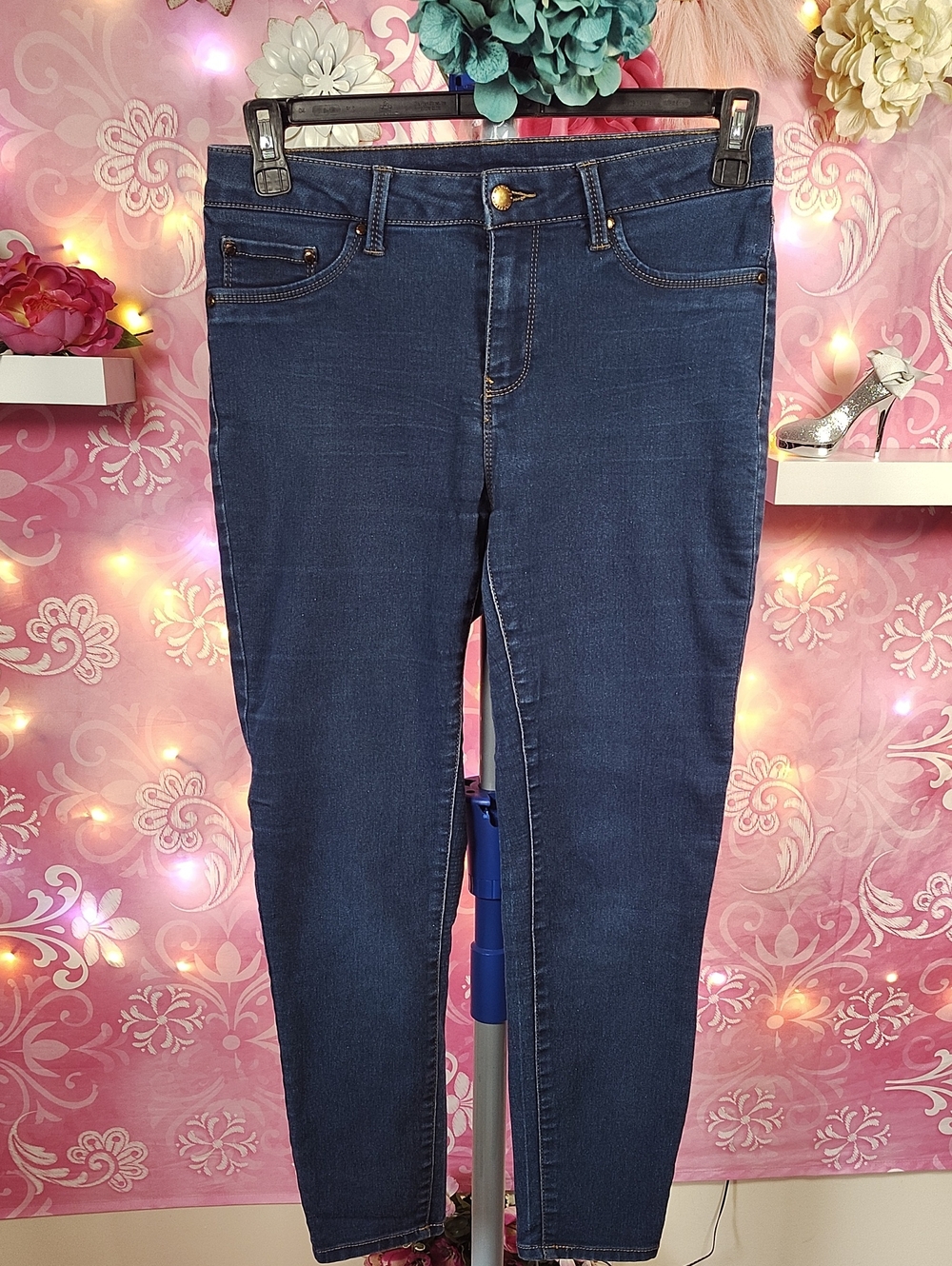 Workshop Republic Clothing Indigo Skinny Jeans